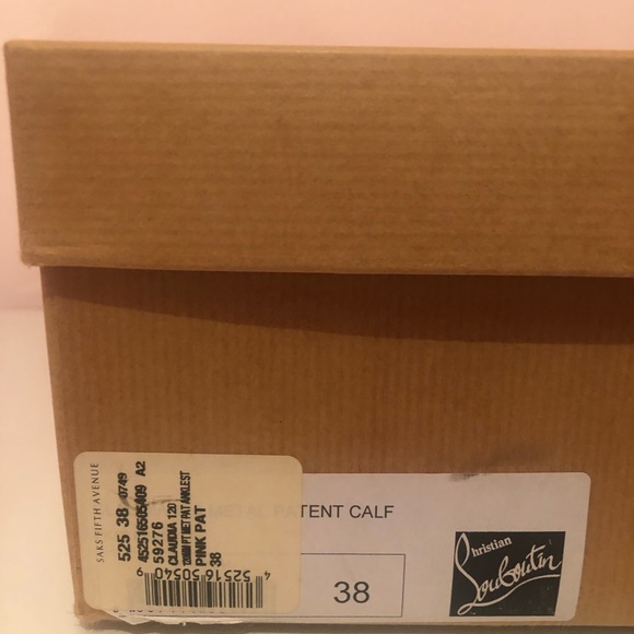 LIMITED EDITION CHRISTIAN LOUBOUTIN BARBIE 50thANNIVERSARY PINKPEEPTOE HEELS - Picture 11 of 16